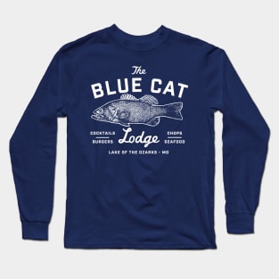 Ozark Blue Cat Lodge Missouri Long Sleeve T-Shirt